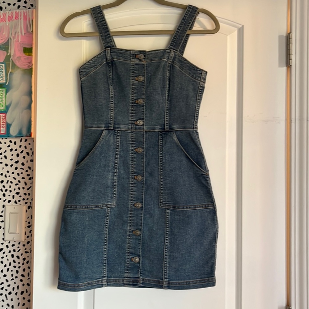 H&M divided denim dress